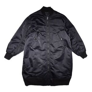Yohji Yamamoto S'yte Nylon Twill Big Long MA-1 Bomber